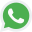 O ícone do aplicativo whatsapp é formado por balão característico de fala (comuns em quadrinhos, revistas, etc..) um círculo verde com bordas brancas e dentro temos o ícone de um gancho de telefone fixo.